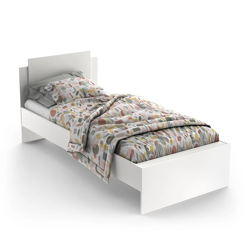 Demeyere Lit Simple 90 X 190/200 Life Blanc 3 Demeyere Lit Simple 90 X 190/200 Life Blanc