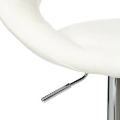 Tabouret De Bar Sasha Blanc Atmosphera -ATMOSPHERA || Intex || Demeyere Soldes lot 2 tabourets de bar sasha blanc 2