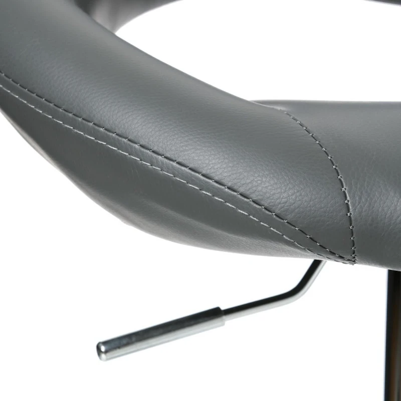 Tabouret De Bar Sasha Gris Atmosphera 4 Tabouret De Bar Sasha Gris Atmosphera – Image 2