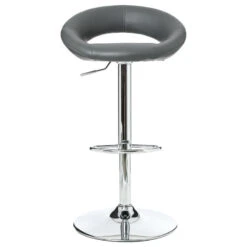 Tabouret De Bar Sasha Gris Atmosphera 7 Tabouret De Bar Sasha Gris Atmosphera -ATMOSPHERA || Intex || Demeyere Soldes lot 2 tabourets de bar sasha gris 2