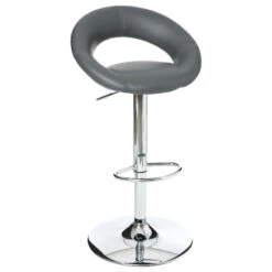 Tabouret De Bar Sasha Gris Atmosphera
