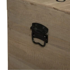 Lot De 3 Malles Carrés Bois Wild Atmosphera -ATMOSPHERA || Intex || Demeyere Soldes lot de 3 malles carres bois wild atmosphera 4