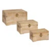 Lot De 3 Malles En Bois Jil Atmosphera -ATMOSPHERA || Intex || Demeyere Soldes lot de 3 malles en bois jil atmosphera