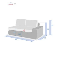 Méridienne Droite De Salon Savinia Coloris Tahini Hespéride 10 Méridienne Droite De Salon Savinia Coloris Tahini Hespéride -ATMOSPHERA || Intex || Demeyere Soldes meridienne droite de salon savinia coloris tahini hesperide 3