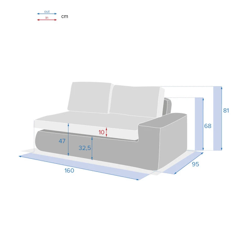 Méridienne Droite De Salon Savinia Coloris Tahini Hespéride 6 Méridienne Droite De Salon Savinia Coloris Tahini Hespéride – Image 4