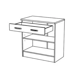 Demeyere Meuble Bas De Cuisine Blanc 2 Portes Mammy -ATMOSPHERA || Intex || Demeyere Soldes meuble bas de cuisine blanc 2 portes mammy 3