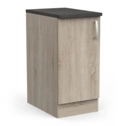 Demeyere Meuble De Cuisine Bas 1 Porte 40 Cm Paprika -ATMOSPHERA || Intex || Demeyere Soldes meuble de cuisine bas 1 porte 40 cm paprika 1 5