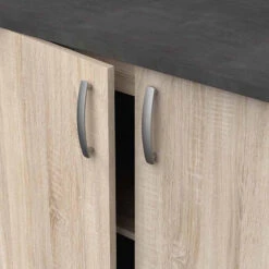 Demeyere Meuble De Cuisine Bas 2 Portes 100cm Paprika 10 Demeyere Meuble De Cuisine Bas 2 Portes 100cm Paprika -ATMOSPHERA || Intex || Demeyere Soldes meuble de cuisine bas 2 portes 100cm paprika 1 2