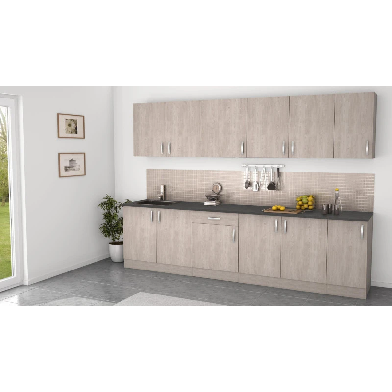 Demeyere Meuble De Cuisine Haut 2 Portes 100 Cm Paprika 4 Demeyere Meuble De Cuisine Haut 2 Portes 100 Cm Paprika – Image 2