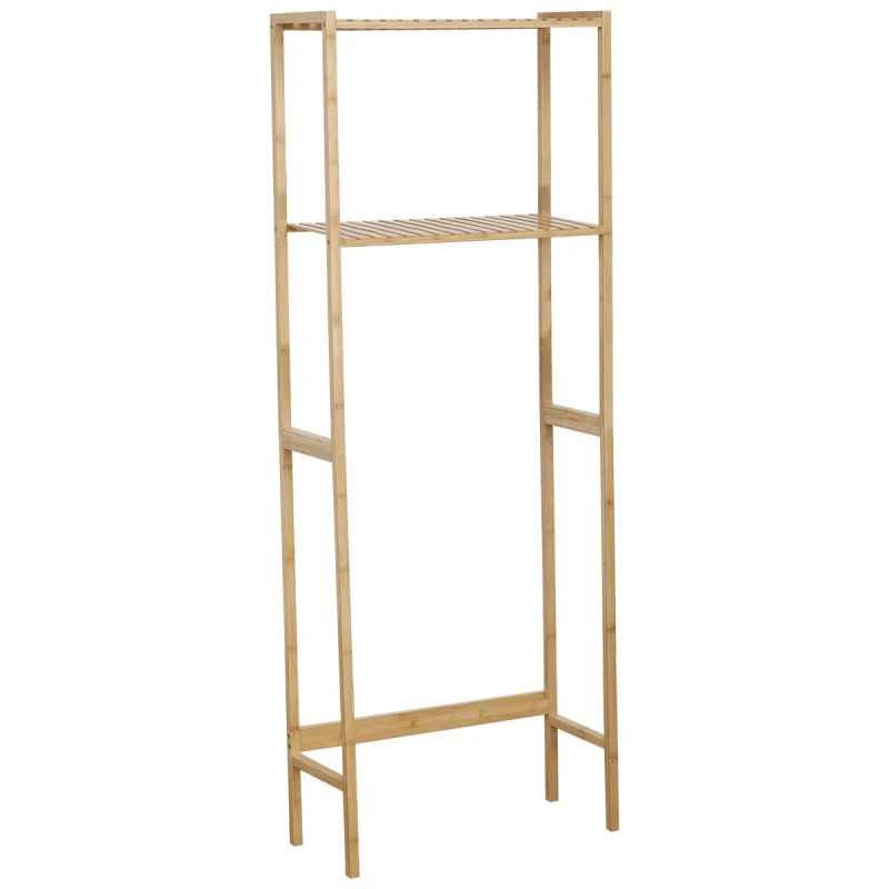 Meuble Dessus WC Bambou 2 étagères 3 Meuble Dessus WC Bambou 2 étagères