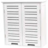 Meuble Haut 2 Portes Blanc Miami -ATMOSPHERA || Intex || Demeyere Soldes meuble haut 2 portes blanc