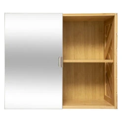 Meuble Haut Porte Miroir Bath'n Modul 5Five -ATMOSPHERA || Intex || Demeyere Soldes meuble haut porte miroir bath n modul 5five 5