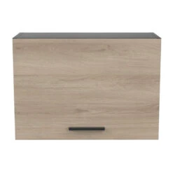 Demeyere Meuble Haut Pour Hotte Origan Noir Et Bois -ATMOSPHERA || Intex || Demeyere Soldes meuble haut pour hotte origan noir et bois 1