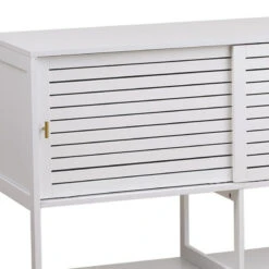 Meuble Sous Lavabo 2 Portes Coulissantes Blanc Lux -ATMOSPHERA || Intex || Demeyere Soldes meuble sous lavabo 2 portes coulissantes blanc lux 1