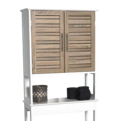 Meuble WC 1 Tablette Stockholm -ATMOSPHERA || Intex || Demeyere Soldes meuble wc 1 tablette 1