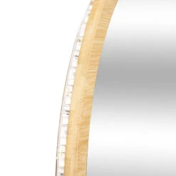 Miroir Rond D57 Bambou LED 5Five -ATMOSPHERA || Intex || Demeyere Soldes miroir rond d57 bambou led 5five 1 1