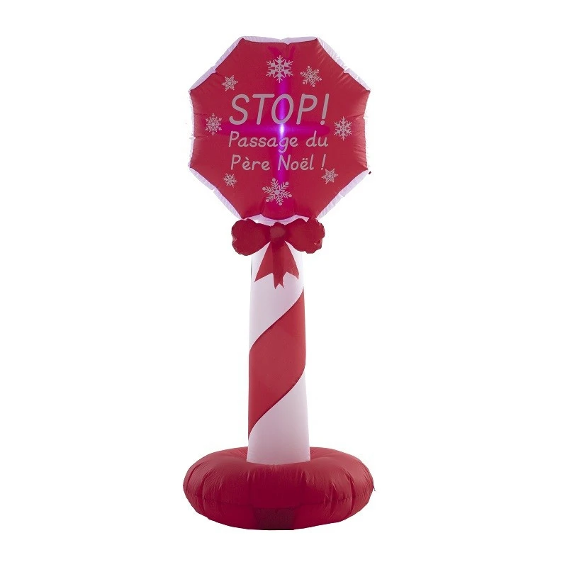 Pancarte Père Noël 152 Cm Gonflable électrique Lumineux 4 Pancarte Père Noël 152 Cm Gonflable électrique Lumineux – Image 2