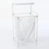 Panier à linge Blanc Sur Support -ATMOSPHERA || Intex || Demeyere Soldes panier a linge sur support