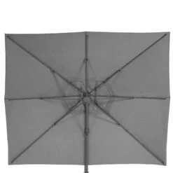 Parasol Décentré Eléa Inclinable Rectangulaire Ardoise Hespéride -ATMOSPHERA || Intex || Demeyere Soldes parasol decentre elea inclinable 3 4 ardoise hesperide 2