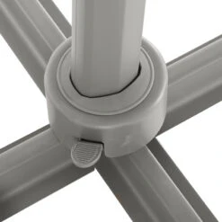 Parasol Décentré Eléa Inclinable Carré Ardoise Hespéride -ATMOSPHERA || Intex || Demeyere Soldes parasol decentre elea inclinable carre ardoise hesperide 1 4