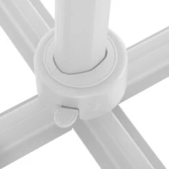 Parasol Décentré Eléa Inclinable Carré Oléfine Noisette/blanc Hespéride -ATMOSPHERA || Intex || Demeyere Soldes parasol decentre elea inclinable carre olefine noisetteblanc hesperide 6