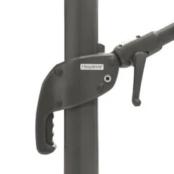 Parasol Décentré Eléa Inclinable Carré Oléfine Anthracite Hespéride -ATMOSPHERA || Intex || Demeyere Soldes parasol decentre inclinable carre olefine anthracite hesperide 1 4