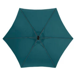 Parasol Décentré Rond Manoa Bleu Canard Hespéride -ATMOSPHERA || Intex || Demeyere Soldes parasol decentre rond manoa bleu canard hesperide 4