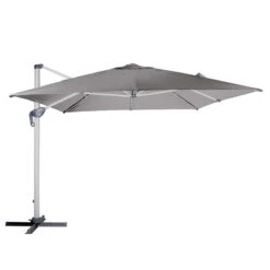 Parasol Déporté Carré Equador Ardoise Hespéride -ATMOSPHERA || Intex || Demeyere Soldes parasol deporte carre equador ardoise hesperide 1 1