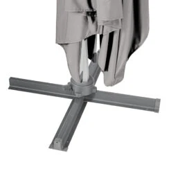 Parasol Déporté Carré Equador Ardoise Hespéride -ATMOSPHERA || Intex || Demeyere Soldes parasol deporte carre equador ardoise hesperide 1 6