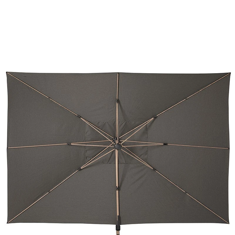 Parasol Déporté Rectangulaire Soly Honey Et Charbon Hespéride 5 Parasol Déporté Rectangulaire Soly Honey Et Charbon Hespéride – Image 3