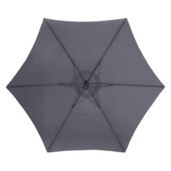 Parasol Déporté Rond Janeiro Ardoise Hespéride -ATMOSPHERA || Intex || Demeyere Soldes parasol deporte rond janeiro ardoise hesperide 8