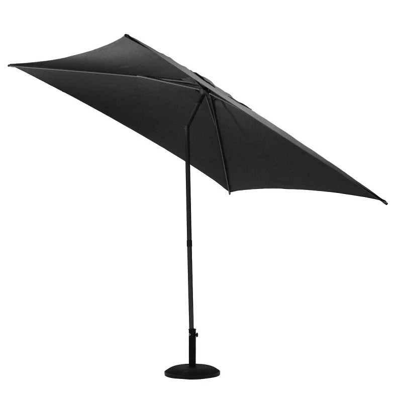 Parasol Droit Carré 2,5x2,5m Soya Ardoise Hespéride 5 Parasol Droit Carré 2,5x2,5m Soya Ardoise Hespéride – Image 3