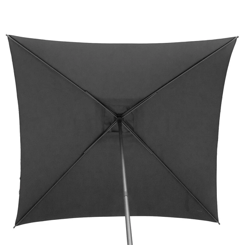 Parasol Droit Carré 2,5x2,5m Soya Ardoise Hespéride 6 Parasol Droit Carré 2,5x2,5m Soya Ardoise Hespéride – Image 4
