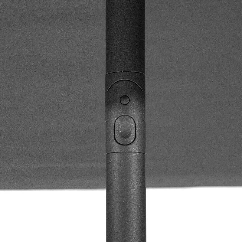 Parasol Droit Carré 2,5x2,5m Soya Ardoise Hespéride 7 Parasol Droit Carré 2,5x2,5m Soya Ardoise Hespéride – Image 5