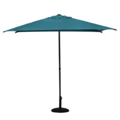 Parasol Droit Carré 2,5x2,5m Soya Bleu Canard Hespéride -ATMOSPHERA || Intex || Demeyere Soldes parasol droit carre 25x25m soya bleu canard hesperide 1