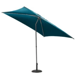 Parasol Droit Carré 2,5x2,5m Soya Bleu Canard Hespéride -ATMOSPHERA || Intex || Demeyere Soldes parasol droit carre 25x25m soya bleu canard hesperide 2