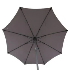 Parasol Droit Rond 2,7m Sisko Ardoise Hespéride -ATMOSPHERA || Intex || Demeyere Soldes parasol droit rond 27m sisko ardoise hesperide 1 4