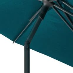 Parasol Droit Rond 2,7m Soya Bleu Canard Hespéride -ATMOSPHERA || Intex || Demeyere Soldes parasol droit rond 27m soya bleu canard hesperide 5