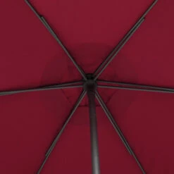 Parasol Droit Rond 2,7m Soya Bordeaux Hespéride -ATMOSPHERA || Intex || Demeyere Soldes parasol droit rond 27m soya bordeaux hesperide 3