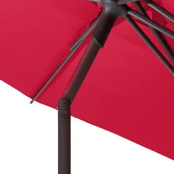 Parasol Droit Rond 2,7m Soya Grenade Hespéride -ATMOSPHERA || Intex || Demeyere Soldes parasol droit rond 27m soya grenade hesperide 5
