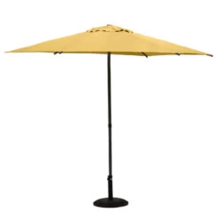Parasol Droit Rond 2,7m Soya Jaune Moutarde Hespéride 10 Parasol Droit Rond 2,7m Soya Jaune Moutarde Hespéride -ATMOSPHERA || Intex || Demeyere Soldes parasol droit rond 27m soya jaune moutarde hesperide 1