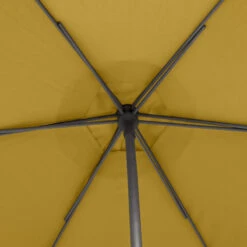 Parasol Droit Rond 2,7m Soya Jaune Moutarde Hespéride 12 Parasol Droit Rond 2,7m Soya Jaune Moutarde Hespéride -ATMOSPHERA || Intex || Demeyere Soldes parasol droit rond 27m soya jaune moutarde hesperide 3