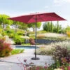 Parasol Mat Central 2x3 M Loompa Bordeaux Hespéride -ATMOSPHERA || Intex || Demeyere Soldes parasol mat central 2x3 m loompa bordeaux hesperide