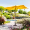 Parasol Mat Central 2x3 M Loompa Moutarde Hespéride -ATMOSPHERA || Intex || Demeyere Soldes parasol mat central 2x3 m loompa moutarde hesperide