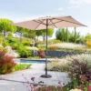 Parasol Mat Central 2x3 M Loompa Taupe Hespéride -ATMOSPHERA || Intex || Demeyere Soldes parasol mat central 2x3 m loompa taupe hesperide
