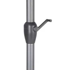 Parasol Mat Central Rond 3m Loompa Ardoise Hespéride -ATMOSPHERA || Intex || Demeyere Soldes parasol mat central rond 3 loompa ardoise hesperide 5