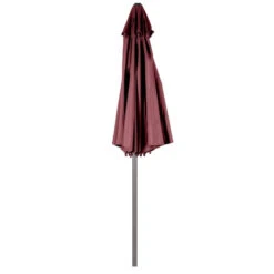 Parasol Mat Central Rond 3m Loompa Bordeaux Hespéride -ATMOSPHERA || Intex || Demeyere Soldes parasol mat central rond 3m loompa bordeaux hesperide 6