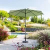 Parasol Mat Central Rond 3m Loompa Olive Hespéride 2 Parasol Mat Central Rond 3m Loompa Olive Hespéride -ATMOSPHERA || Intex || Demeyere Soldes parasol mat central rond 3m loompa olive hesperide