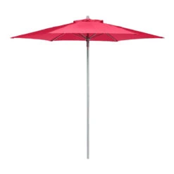 Parasol Rond 2,3m Anzio Grenade Hespéride -ATMOSPHERA || Intex || Demeyere Soldes parasol rond 23m anzio grenade hesperide 4