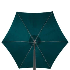 Parasol Rond 2,3m Anzio Bleu Canard Hespéride -ATMOSPHERA || Intex || Demeyere Soldes parasol rond anzio bleu canard hesperide 1 2